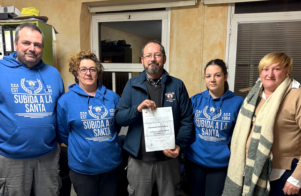 El Automóvil Club Totana, Máscara de Oro de los Carnavales 2025